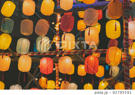 川越百万灯夏祭り 提灯 川越百万灯夏祭り 提灯 92795591