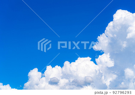 【夏素材】夏空イメージ【長野県】 【夏素材】夏空イメージ【長野県】 92796293