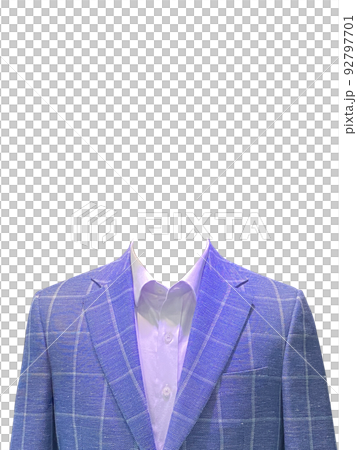 Photo composite, male upper body, ID photo Photo composite, male upper body, ID photo 92797701