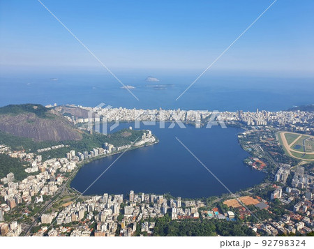 Lagoa Rodrigo de Freitas view from Cristo Redentor Lagoa Rodrigo de Freitas view from Cristo Redentor 92798324