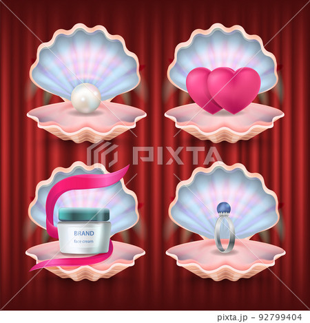 Pearl and Hearts, Engagement Ring and Brand Lotion 92799404