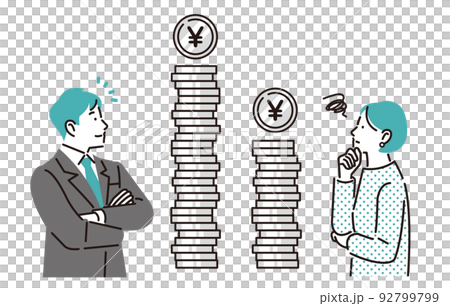 人物 賃金格差 人物 賃金格差 92799799