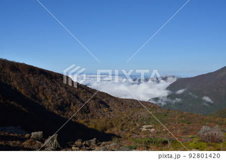 那須連山登山、沼原ルート、栃木県 92801420