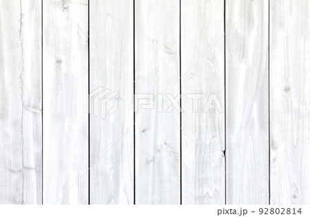白い木目の背景素材。ホワイトウッド。 92802814