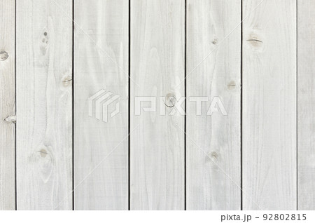 白い木目の背景素材。ホワイトウッド。 92802815