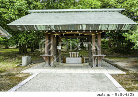 石川護國神社 手水舎 石川県金沢市 石川護國神社 手水舎 石川県金沢市 92804208