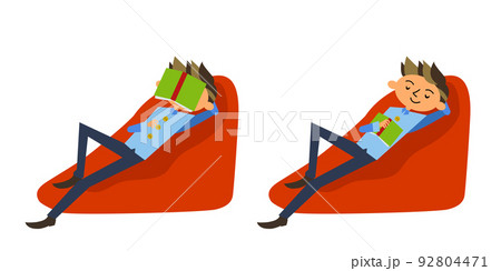 パパ読書昼寝 92804471