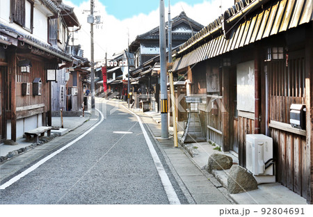 醤油(しょうゆ)発祥の地 和歌山県 湯浅町 古い街並 醤油(しょうゆ)発祥の地 和歌山県 湯浅町 古い街並 92804691