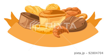 Background with bread. Image for bakeries and groceries. Healthy food. Background with bread. Image for bakeries and groceries. Healthy food. 92804704