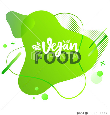 Natural Product, Vegan Food, Sticker Set Vector Natural Product, Vegan Food, Sticker Set Vector 92805735