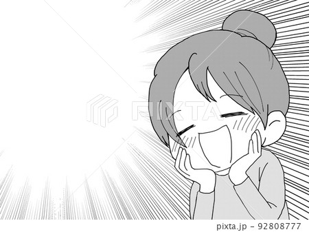 うっとりする女性 92808777