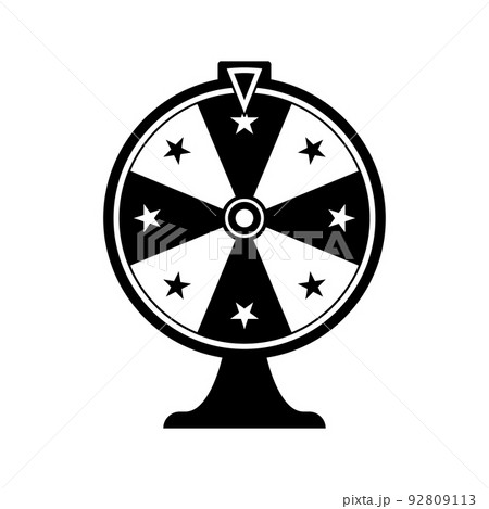 Fortune Wheel isolated on white background Fortune Wheel isolated on white background 92809113