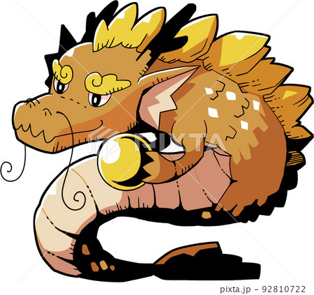 龍のイラスト素材 [92810722] - PIXTA