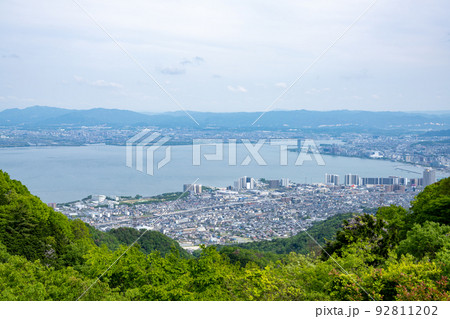 比叡山夢見が丘からの眺望 92811202