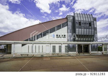 東金沢駅　東口　石川県金沢市 92811283