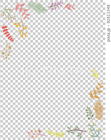 Leaf frame 3D 92811348