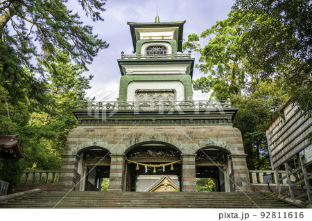 尾山神社 神門 石川県金沢市 尾山神社 神門 石川県金沢市 92811616