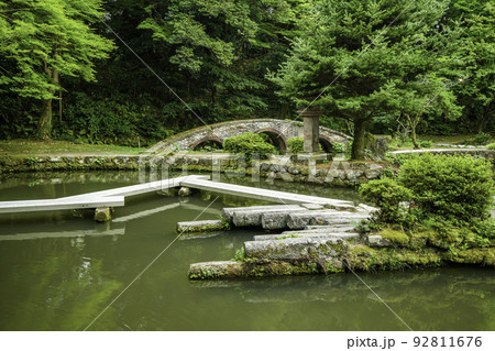 尾山神社　神苑　石川県金沢市 92811676