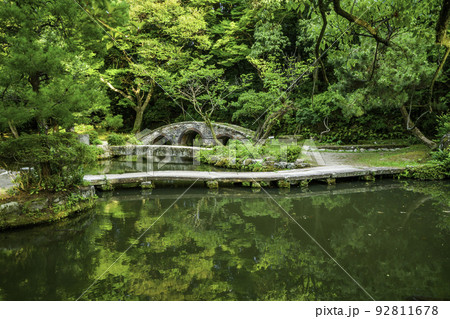 尾山神社　神苑　石川県金沢市 92811678