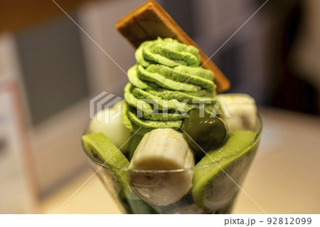 抹茶のパフェ 抹茶のパフェ 92812099