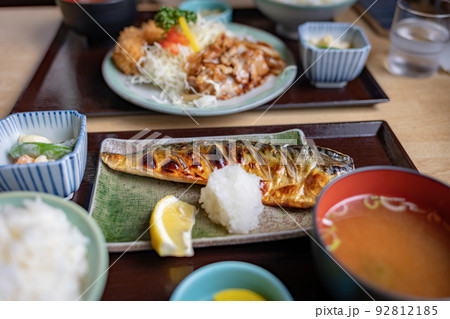 焼き鯖定食 焼き鯖定食 92812185