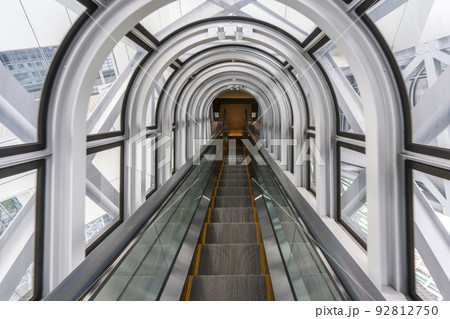 spectacular escalator in Umeda Building 92812750