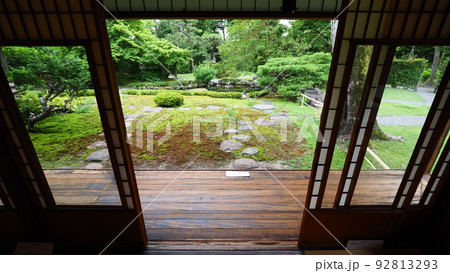京都 旧三井家下鴨別邸 庭園 92813293