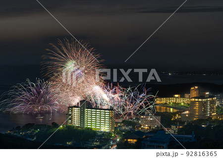 花火大会_白良浜 92816365