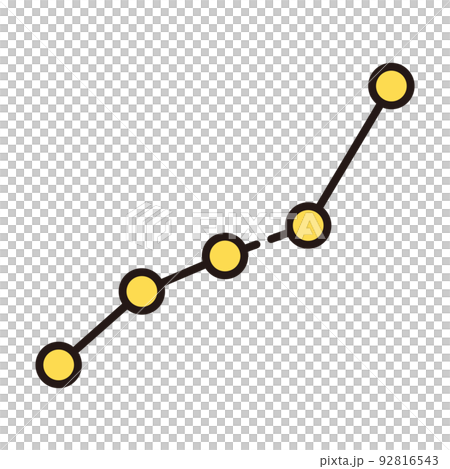 棒グラフ　アイコン 92816543