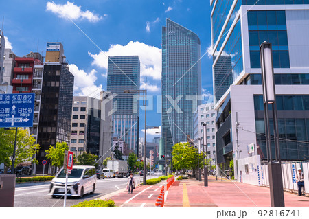 《東京都》東京ビジネス街・港区中心街 《東京都》東京ビジネス街・港区中心街 92816741