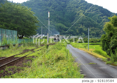 若桜鉄道 （安部駅） 【鳥取県八頭郡八頭町】 92819584