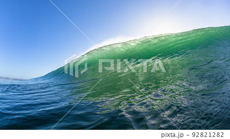 Wave Swimming Close-Up Water Encounter Detail Wave Swimming Close-Up Water Encounter Detail 92821282