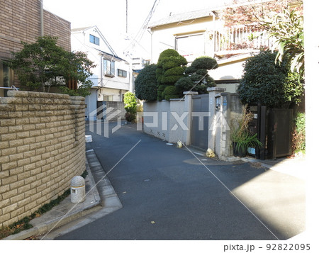 谷中・千駄木のへび道(旧藍染川) 谷中・千駄木のへび道(旧藍染川) 92822095