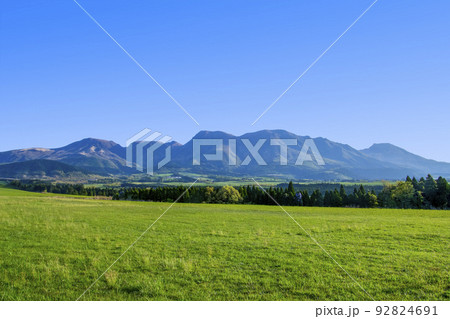 夏の久住高原 92824691