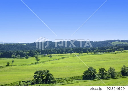夏の久住高原 92824699
