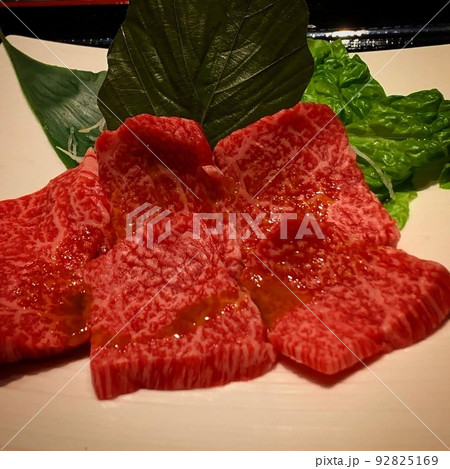 焼肉のお肉（焼く前） 92825169