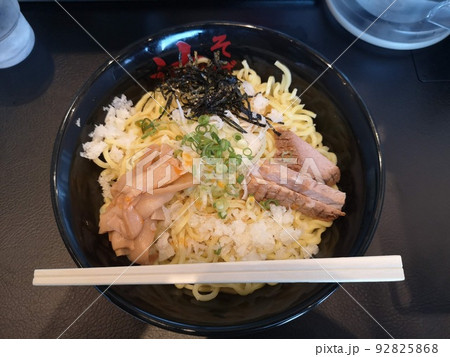 「東京油組総本店」の油そばW盛り 92825868