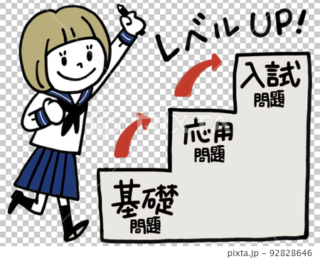 問題のレベルアップの階段 問題のレベルアップの階段 92828646
