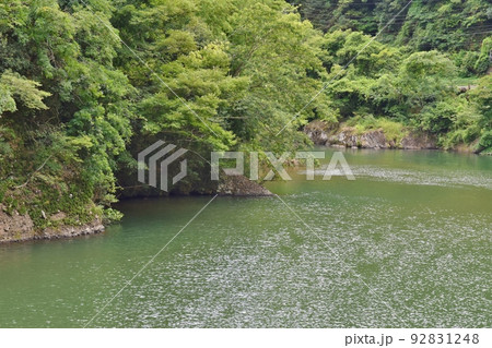 夏の立久恵峡 島根 夏の立久恵峡 島根 92831248
