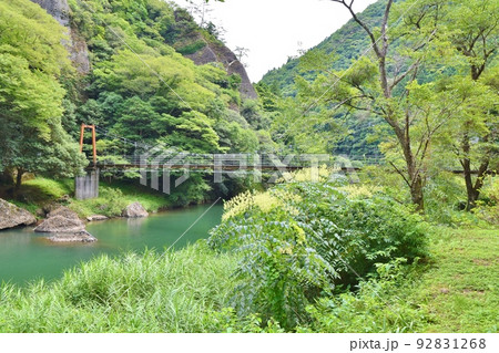 夏の立久恵峡 島根 夏の立久恵峡 島根 92831268