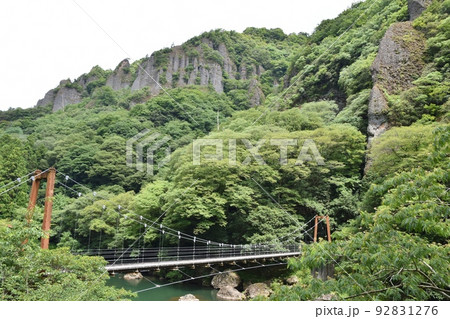 夏の立久恵峡 島根 夏の立久恵峡 島根 92831276