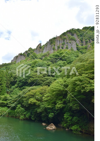 夏の立久恵峡 島根 夏の立久恵峡 島根 92831293