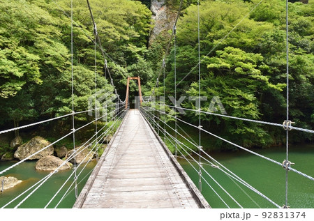 夏の立久恵峡　島根 92831374