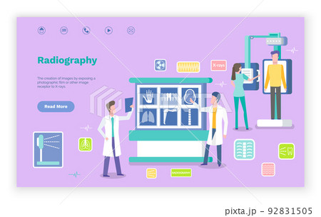 Radiography Doctors in Laboratory with CT Xrays Radiography Doctors in Laboratory with CT Xrays 92831505