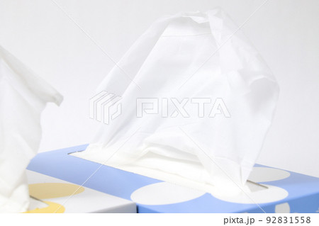 ティッシュ, 箱ティッシュ,生活雑貨, 生活, 生活用品, 日用品, 日常品, 紙、鼻炎、鼻、風邪 92831558