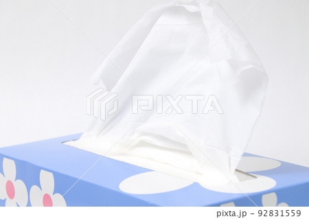 ティッシュ, 箱ティッシュ,生活雑貨, 生活, 生活用品, 日用品, 日常品, 紙、鼻炎、鼻、風邪 92831559