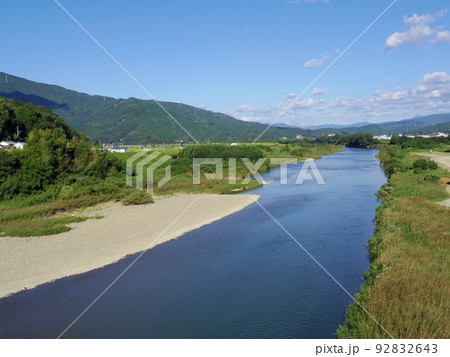 肱川(愛媛県大洲市) 92832643