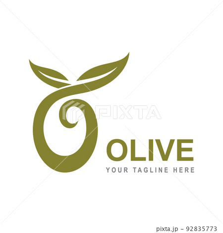 Olive illustration vector 92835773