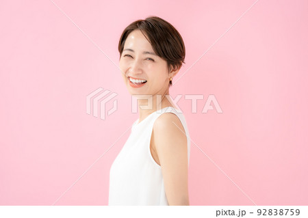 女性 ピンクバック 女性 ピンクバック 92838759