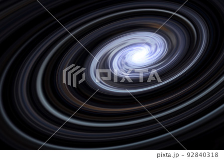 宇宙空間のワープをイメージした背景素材(ワームホール のイメージ) 宇宙空間のワープをイメージした背景素材(ワームホール のイメージ) 92840318
